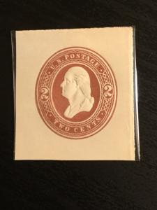 US SC# U277 Washington Cut Square Unused