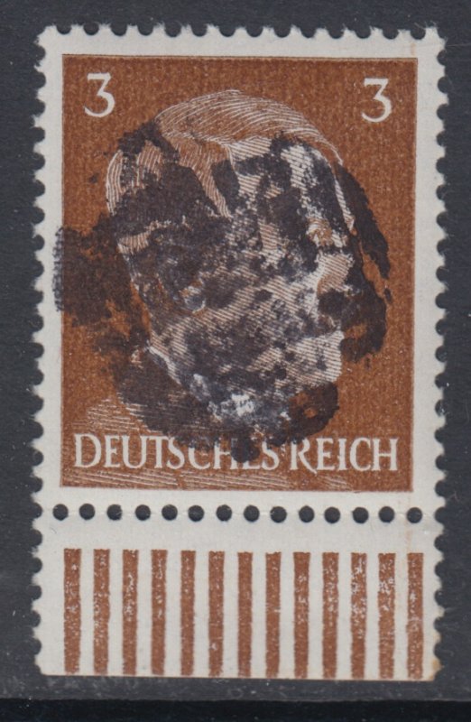 Germany Soviet Zone SBZ - LOCAL DEHLES 3Pf HITLER head - Expertized Valicek