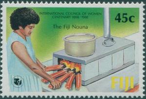 Fiji 1988 SG771 45c Council of Women MNH