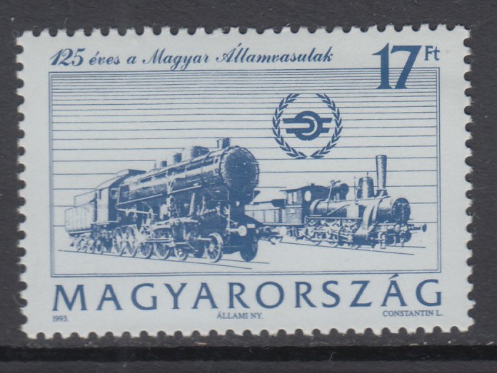 Hungary 3396 Train MNH VF