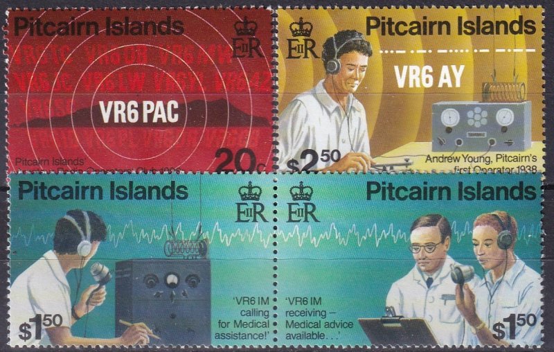 Pitcairn Islands  #453-6  MNH CV $8.90 (Z6164)