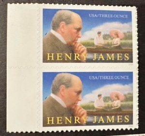 US # 5105 Henery James pair 3oz rate 2016 Mint NH