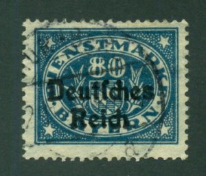 Bavaria 1920 #O61 U SCV(2020)=$1.40