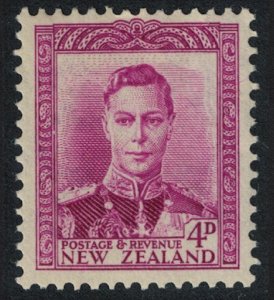 New Zealand King George VI 4d 1941 MNH SG#681