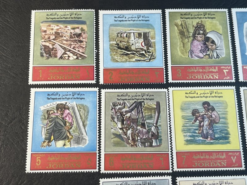 JORDAN # 574F-574J & 574A a-e-MINT/NEVER HINGED--COMPLETE SET--1969