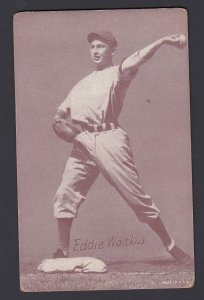 USA 1950's EDDY WAITKUS NATIONAL LEAGUE ALL STAR BASEBALL PLAYER ARCADE CARD