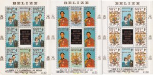748599 MNH BELIZE 1982 NACIMIENTO DEL PRINCIPE WILLIAM