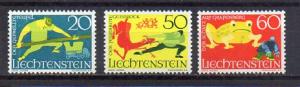 Liechtenstein 458-460 MNH