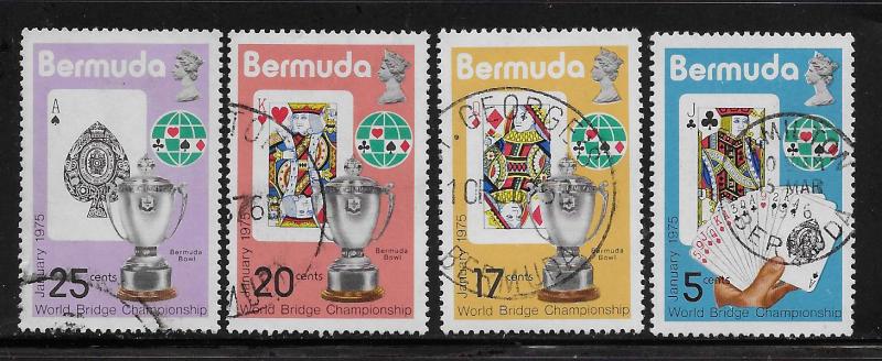 BERMUDA SC# 312-15 F-VF U 1975