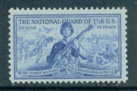 1017 3c National Guard Fine MNH