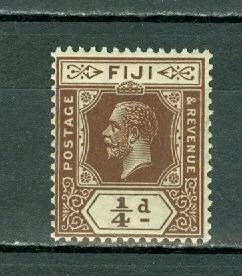 FIJI 1942  GEO V  #93  WM4  MNH