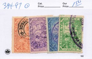 BRAZIL  394-97   USED