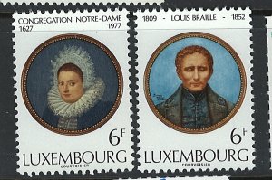 Luxembourg Scott 601-602 MNH! Complete Set!
