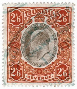 (I.B) Transvaal Revenue : Duty Stamp 2/6d