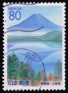 Japan #Z331 Lake Motosuko and Mt. Fuji; Used (0.90)
