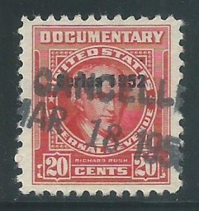 R593 Used  Documentary