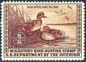 RW6-1939 Federal Duck Stamp -F-VF- OGNH-No Skips or Faults-Backscan on request