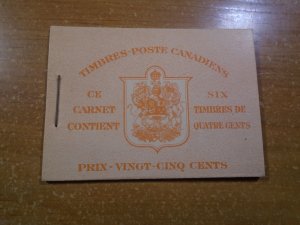 Canada  Bk  36d  French  glue on back cover