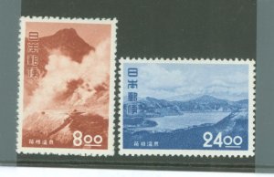 Japan #527-528 Mint (NH) Single (Complete Set)