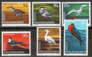 ZAYIX Cocos Islands 14-19 MNH Coastal Birds Marine Life 072822S21 