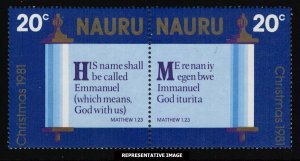 Nauru Scott 218a Mint never hinged.