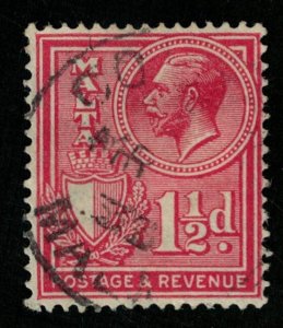 Malta, 1 1/2 d, 1928, POSTAGE AND REVENUE (T-5988)