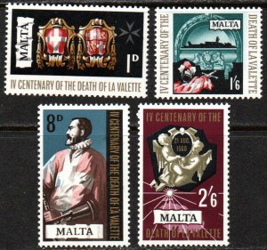 Malta Sc #387-390 MNH
