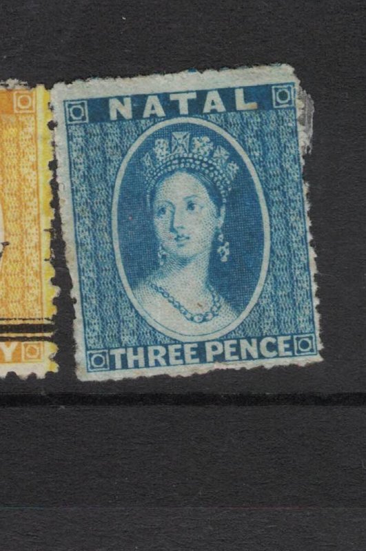 Natal SG 12 Vertical Crease But Nice Stamp MOG (5dwe)