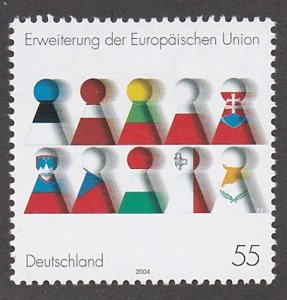 Germany # 2282, Expansion of European Union, Mint NH, 1/2 Cat.