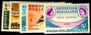 RHODESIA & NYASALAND 172-77  Mint (ID # 55049)