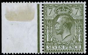 SG387 SPEC N27(2), 7d olive-grey, NH MINT. Cat £40.