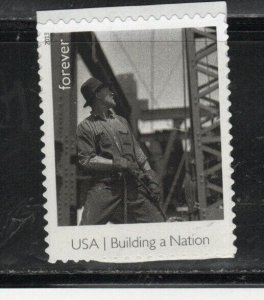 4801B * DERRICK MAN ~ BUILDING A NATION *   U.S.  FOREVER Stamp MNH