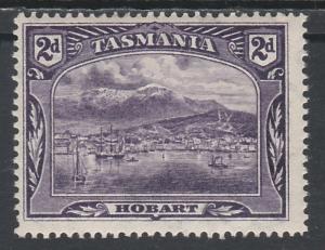 TASMANIA 1899 HOBART 2D MNH ** WMK MULTI TAS 