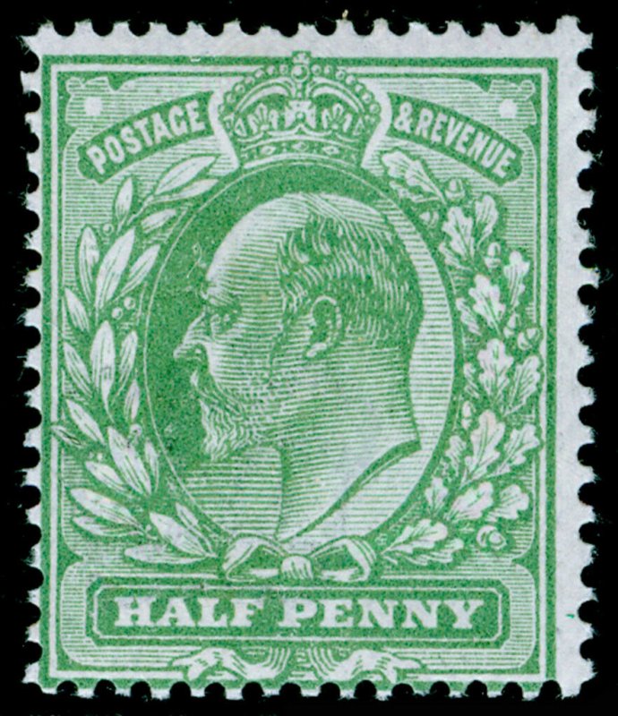 SG279 SPEC M4(1), ½d dull green, LH MINT. Cat £40. 