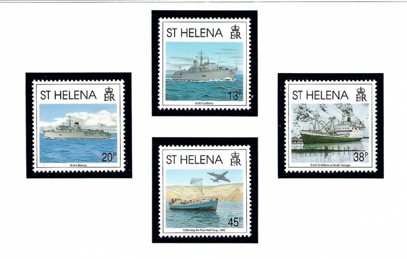 St Helena 575-78 MNH Anniv of Liberation of Falklands