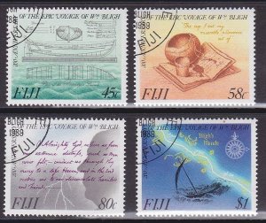 FIJI 1989 Epic Voyage of Capt Bligh set fine used.........................D5393