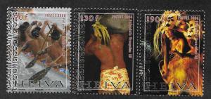 FRENCH POLYNESIA SC# 922-24 VF/MNH  2006