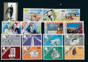 Aruba 1987 Year Set Complete  MNH