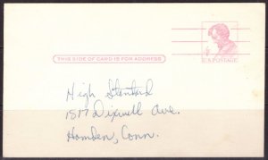 F2111   UNITED STATES   Postal Card       Lincoln