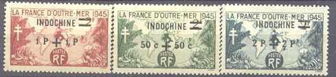 Indochina B32-34 MNH SCV1.80