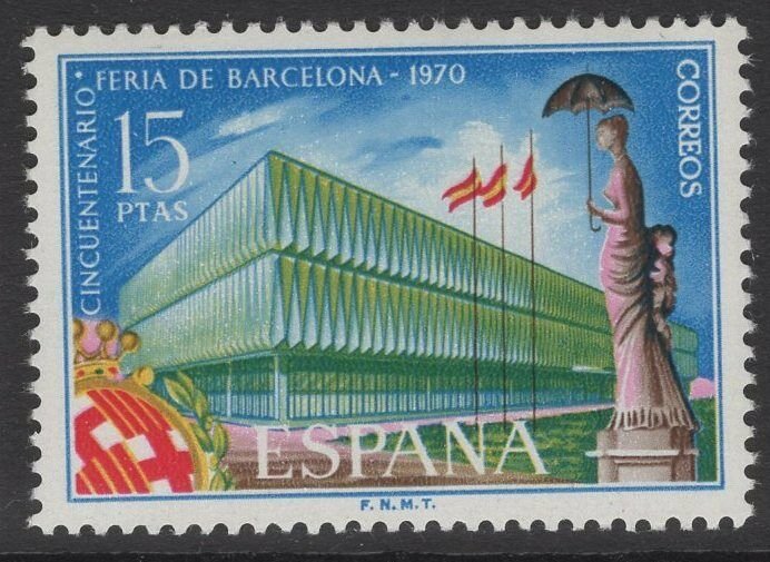 SPAIN SG2033 1970 50th ANNIV OF BARCELONA FAIR MNH