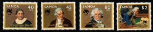 SAMOA SG758/61 1987 BICENTENARY OF AUSTRALIAN SETTLEMENTS   MNH