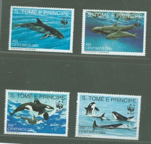 Rwanda #1208-1211  Single (Complete Set) (Wildlife)