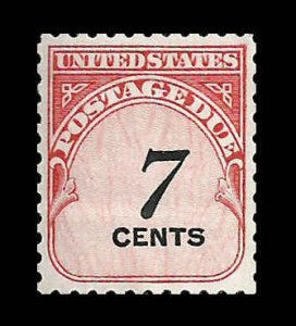 # J95 MINT NEVER HINGED XF+