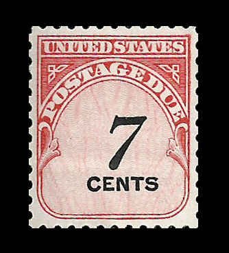 # J95 MINT NEVER HINGED XF+