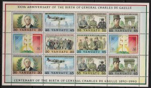 Vanuatu Stamp 530  - General Charles De Gaulle