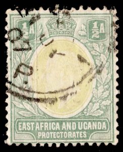 East Africa and Uganda Protectorates Scott 17 Used.