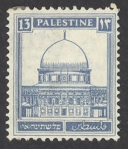 Palestine Sc# 74 MH 1927-1942 13m ultra Dome of the Rock