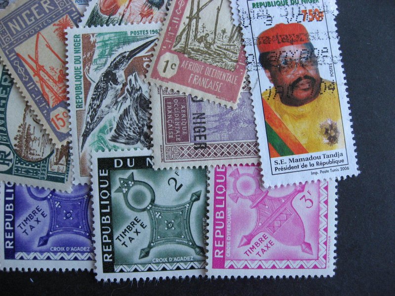 Internationals WW collection breakdown, Niger 25 different