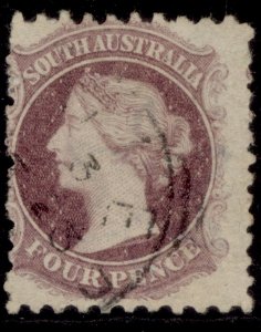 AUSTRALIA - South Australia QV SG138, 4d dull purple, UNUSED.